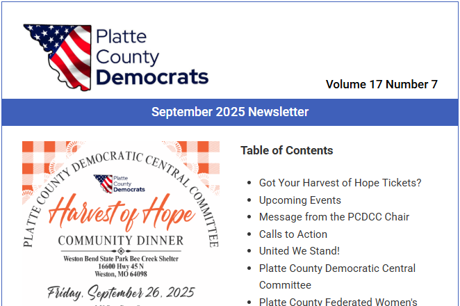 September 2025 Newsletter